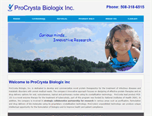 Tablet Screenshot of procrysta.com